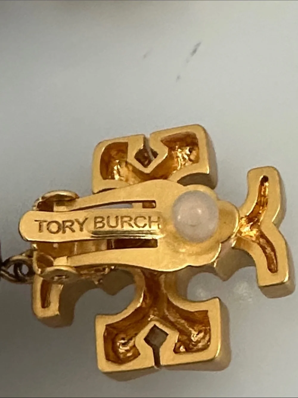Tory Burch gold tone